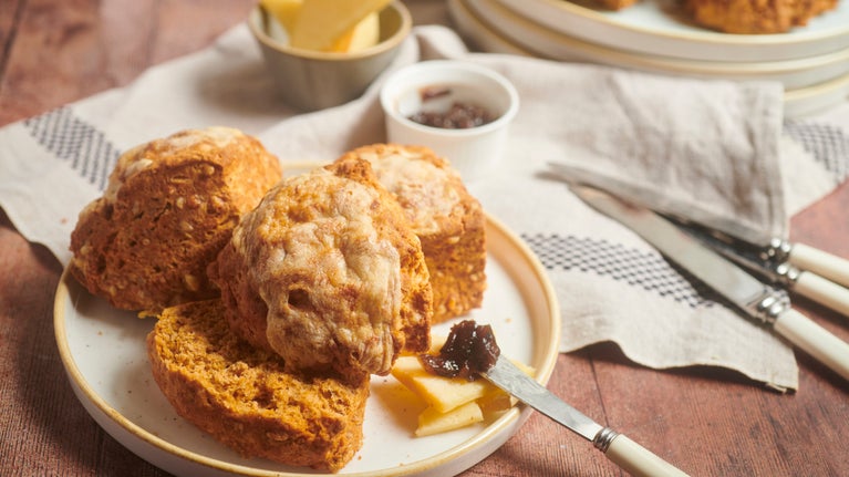 A plate of Red Dragon scones